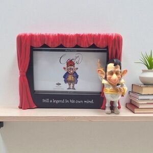 Vtg Coots “King Coot” Elvis Photo Frame Figurine 4x6 Westland Humor Collectible